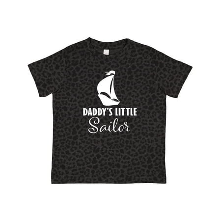 

Inktastic Daddys Little Sailor Sailboat Cute Gift Toddler Boy Girl T-Shirt