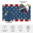 thumbnail image 3 of 4th of July Door Mat Indoor Outdoor, Retro Wood Patriot Independence Day Non Slip Welcome Mat with Rubber Backing, Absorbent Fabric Front Door Mats Entryway Rug for Home Patio Entrance 24"x36", 3 of 9