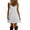 White, variant on Vmvidoty Dresses for Women 2026 Summer Casual Babydoll Sweatheart Neck Short Dress Spring Sleeveless Sundress Gray XL