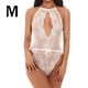 thumbnail image 1 of Camisón de encaje de mujer Sexy Body Lencería Ropa interior Ropa de dormir, Blanco, M Sweethay XX000075-12, 1 of 7