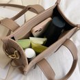 thumbnail image 4 of Bolso Bandolera Con Letras Bolso Compras Gran Capacidad para El (Caqui), 4 of 9