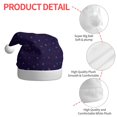 thumbnail image 4 of Salouo Mathematical Symbols for Adult Christmas Hat Xmas Holiday Hat Santa Hat for Women & Men Festive Headwear Accessories Fit for Christmas/ New Year/Holiday/Party,1PC, 4 of 6