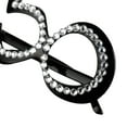 thumbnail image 4 of 2x 30 degree 40 degree 50 degree 60 degree brillo Diamante Fiestas de cumpleaños Novedad plástico Gafas Accesorios Yinane Anteojos de fiesta de cumpleaños, 4 of 8
