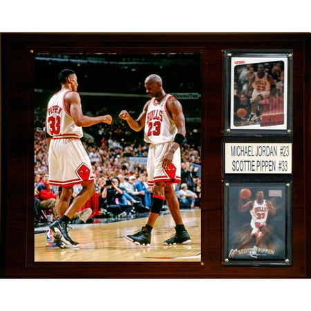 C&I Collectables NBA 12x15 Michael Jordan, Scottie Pippen Chicago Bulls Player
