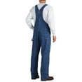 thumbnail image 2 of Dickies Men's Stonewashed Indigo Bib Overalls, Durable Denim Workwear with Adjustable Straps, Utility Pockets, Triple-Stitched Seams, 2 of 2