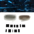 thumbnail image 1 of Jumper Cable Pin Header Connector,  Conductivity Black Crimp Pins 620Pcs Tin Plated Long Life Span  For Cars, 1 of 8