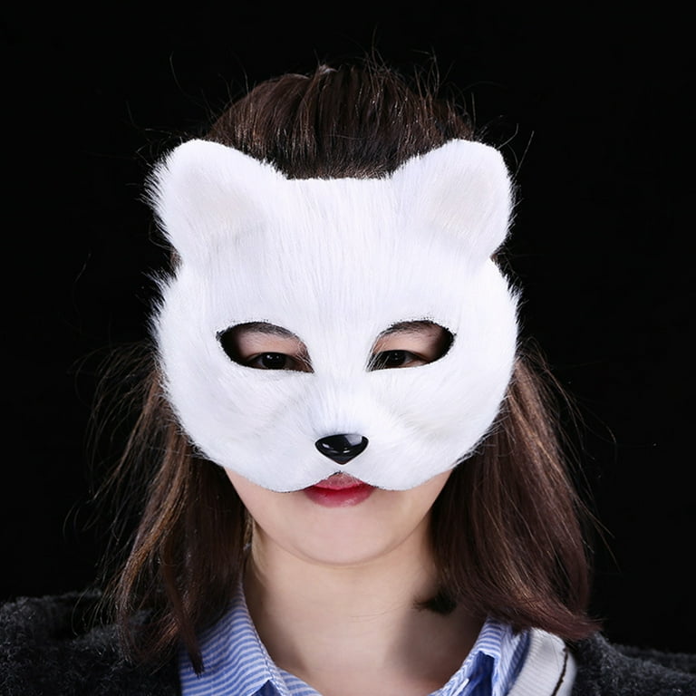 Furry Face Fox Mask