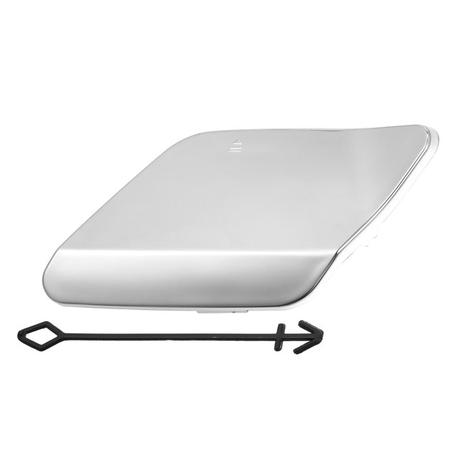 Tapa de cubierta del gancho de remolque del automóvil Unique Bargains compatible con Mercedes-Benz S 430 2003-2006 tono plateado para parachoques delantero