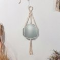 thumbnail image 5 of Macrame Wall Hanging Mirror Boho Geometric Decorative Mirror for Apartment Living Room Bedroom Dorm, 5 of 5