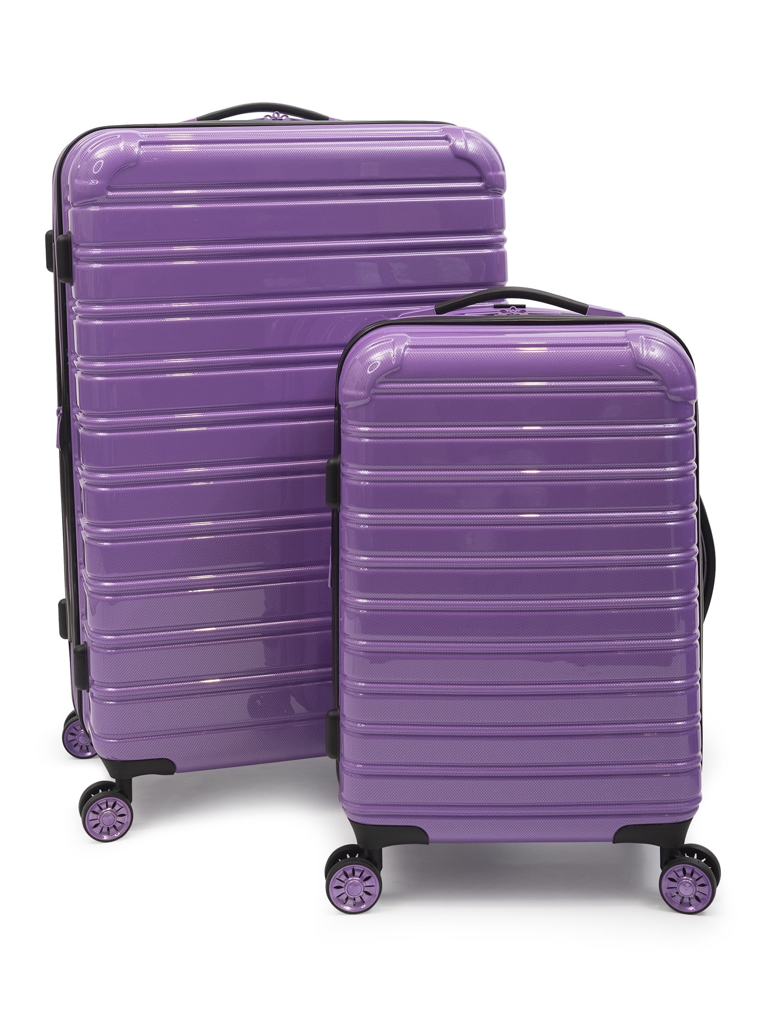 purple suitcase walmart