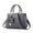 grey, variant on Purses and Handbags for Women Fashion Ladies PU Leather Top Handle Satchel Shoulder Tote Bags Plum Bow Crossbody Bag