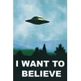 thumbnail image 1 of I Want To Believe - TV Show Poster / Print (Ufo / X-Files) (Poster & Poster Strip Set), 1 of 7