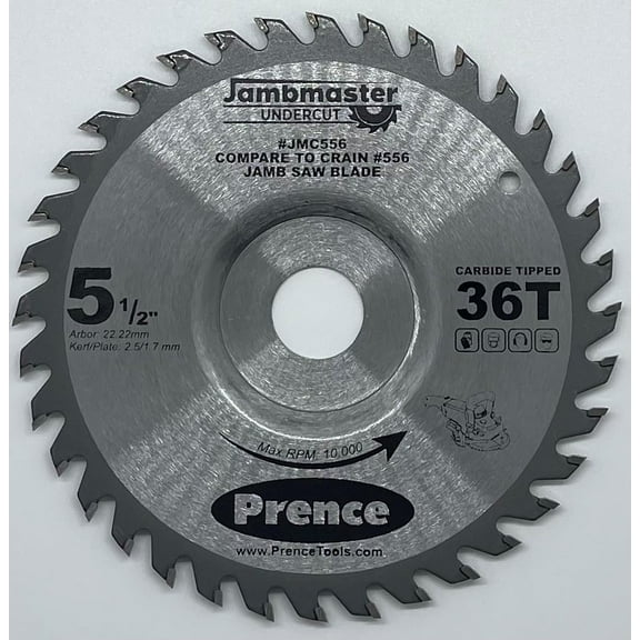 Jambmaster JMC556 Replacement Undercut Jamb Saw Blade Comparable to Crain 556