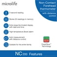thumbnail image 4 of Microlife Non-Contact Forehead Thermometer, No-Touch Temps for Baby, Kids and Adults, 4 of 10