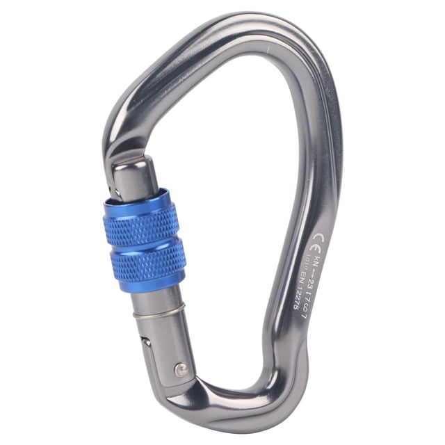 Aluminium Carabiner,KN-23-7-7 Outdoor Carabiner Key Carabiner Dshape Carabiner Tailored for Perfection