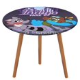 thumbnail image 1 of Indigo Park-theme Fitted Round Tablecloths Elastic Edged Table Covers Waterproof Table Cloth for Kitchen Holiday Party Tables Decor 150cm, 1 of 6