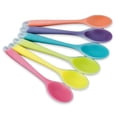 thumbnail image 3 of 6PC Silicone Feeding Spoon Soft BPA-Free Food Spoon Ergonomic Handle for Home Restaurant Use, 3 of 9