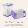 thumbnail image 5 of Lansinoh Breast Milk Storage Container, Freezer Organizer, Holds 10 Milk Bags, Includes 5, 5 of 9