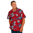 thumbnail image 1 of BlueGeneration Unisex Tropical Print Campshirt - Hibiscus Print Small Print, 1 of 1
