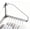 Chrome, variant on Laundry Hanger, Wall Mounted Clothes Hanger with Swing Arm Holder Brass Hanging Drying Rack Space Saver,Chrome