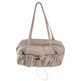thumbnail image 1 of Bolso Btafrte Plisado Alta Gama para Axila Nailon Caqui, 1 of 6