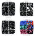 thumbnail image 2 of Riwcyla 1281PCS Car Retainer Clip & Fasteners Kit 38 Sizes Automotive Push Pin Rivets Set Clip with Fasteners Remover Storage Box for Car Door Trim Panel Mudguard, 2 of 6