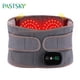 thumbnail image 2 of Cinturón de cintura con calefacción eléctrica, cinturón de soporte de espalda con luz roja, vibrador Lumbar térmico, Brace, descompresión de la columna vertebral, masajeador, alivio del dolor, 2 of 4