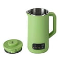 thumbnail image 5 of Green / White 600W Nut Milk Maker Machine Multi Automatic Almond Milk Machine with 10 Blades ,Touch Type  for Grinding Fruits, Vegetables,Rice Paste, Beans, 5 of 8