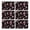Pioneer Flower Floral, variant on Pioneer Flower Floral Print Pattern Summer Placemats Table Placemats Set Of 6-Linen Kitchen Washable Placemats Table Mats 12x18 Inch Non-Slip Heat Resistant