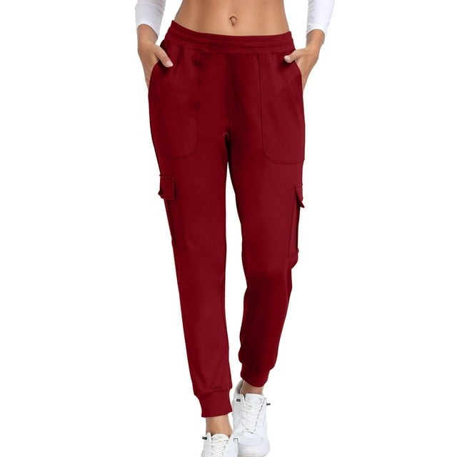 Erwazi Pantalons de Jogging Cargo pour Femmes, Bas Resserré, Pantalons de Sport Décontractés d'Automne avec Poches