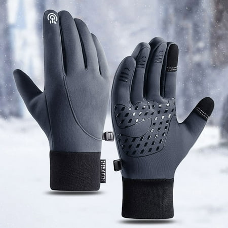 

Caeoweyj Men And Women Ski Gloves Winter Screen Windproof Plus Ensure Gloves Late Kitchen Gloves Heavy Duty Rubber Gloves for Cleaning Disposable Grilling Gloves Disposable Food Preparation Gloves