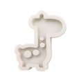 thumbnail image 1 of 1pc Silicone Cake Mold Mould Giraffe Shape Design Cake Baking Mold Baking Tool Supplies (white), 1 of 1