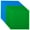 Blue, Green, variant on Strictly Briks Classic Stackable Baseplates, For Building Bricks, Bases for Tables, Mats, and More, 100% Compatible with All Major Brands, Blue, Green, Gray & Sand, 12 Pack, 6x6 Inches
