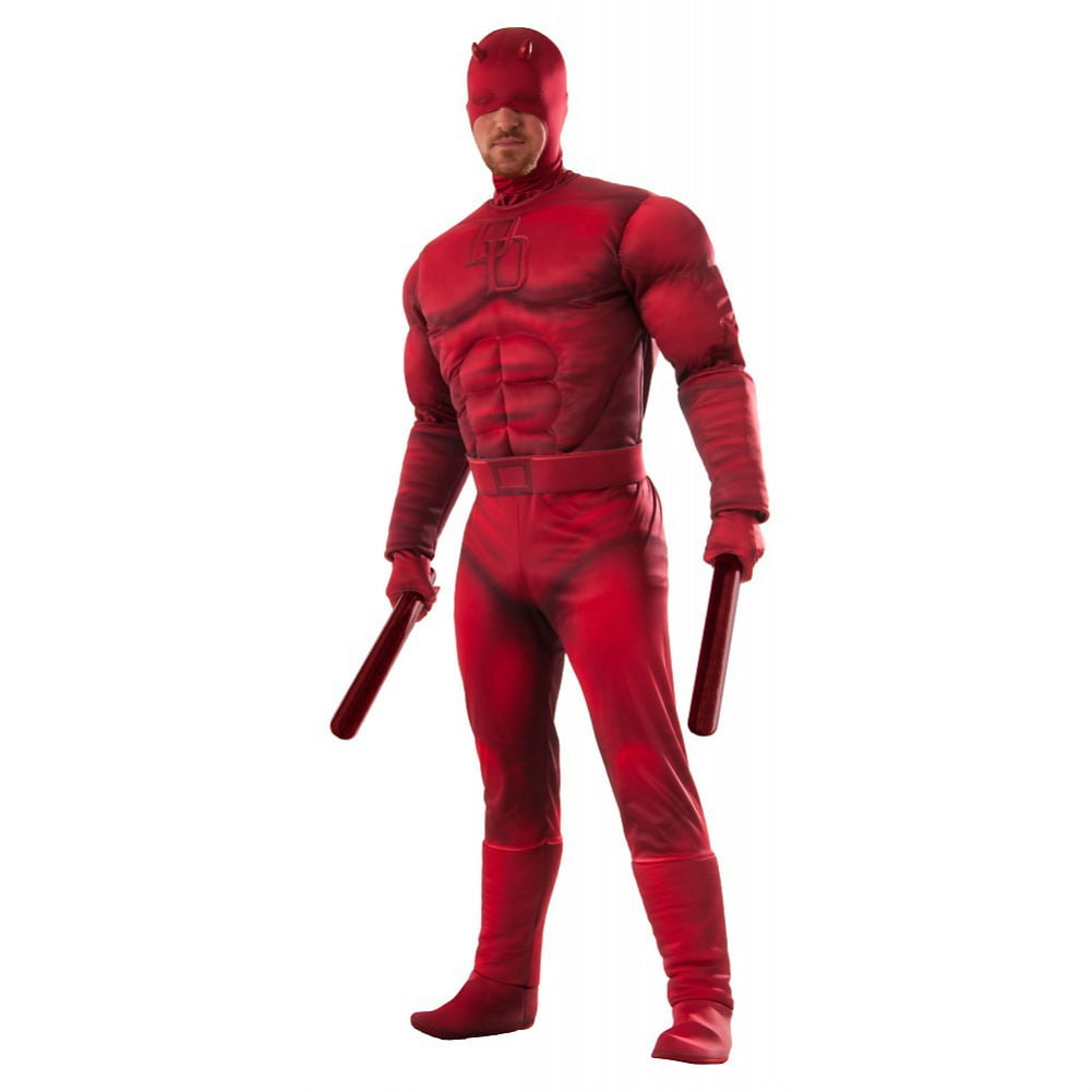 Deluxe Daredevil Costume Adult STD Marvel Comics Superhero Cosplay