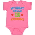 thumbnail image 3 of Inktastic My Great Uncle is Awesome Boys or Girls Baby Bodysuit, 3 of 5
