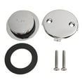 thumbnail image 4 of Tip-Toe Bath Tub Drain Kit with Two-Hole Overflow Cover Plate For Home bathroom, 4 of 12