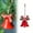 Red, variant on Christmas Bells,Metal Vintage Bells Ornaments Decorations with Red Bow and Berry Tree Hanging Ornament Hanging Ornament for Xmas Tree Holiday Fireplace Home Decor(Green)