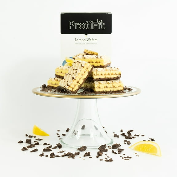 Proti Fit Bariatrix Lemon Wafer Square for weight loss - 15 grams of protein - 5 box serving