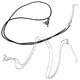 thumbnail image 3 of KAKOWELY 1 par de collares a juego para pareja, collar con colgante, collar decorativo, collar de promesa para hombres, 3 of 5
