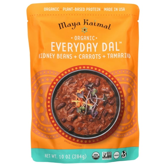 Maya Kaimal Organic Everyday Dal Kidney Bean Carrot Tamarind, 10 Oz