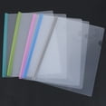 thumbnail image 3 of Yuangui 10Pcs Sliding Bar Holder A4 Binder Cover - Assorted Colors, 3 of 10