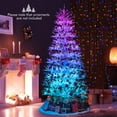 thumbnail image 4 of Costway 7 FT Artificial Xmas Tree Hinged Christmas Tree with 820 Coral-Like Branch Tips, 4 of 10