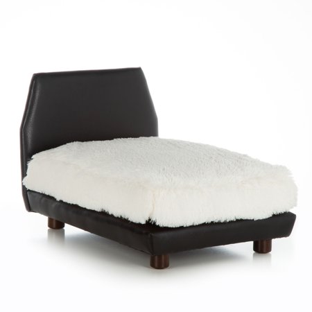 Club Nine Pets Lido Orthopedic Dog Bed  Small  Ivory.