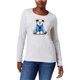 thumbnail image 1 of Camiseta con gráfico de oso Karen Scott para mujer gris PS, 1 of 1