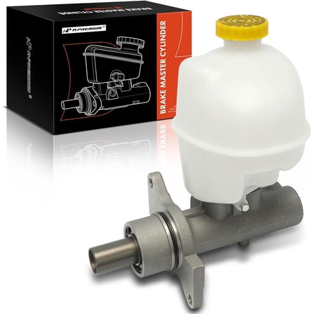 A-Premium Brake Master Cylinder with Reservoir and Sensor Compatible with Dodge Vehicles- Ram 1500 2002 2003 2004 2005, 2-Wheel ABS Brake - Replace# 13-3092, 5102032AA
