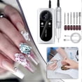 thumbnail image 3 of 45000RPM Professional Electric Nail Drill Machine with 6pcs Nail Drill Bit for Home Salon, 3 of 5