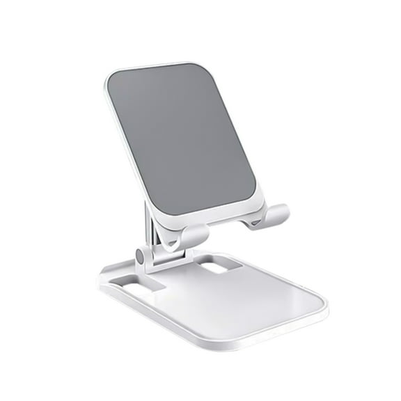 Phone Holder Desk,Moft Phone Stand,Foldable Phone And Tablet Stand Liftable Portable Stand For Desk Foldable Dock,Phone Desk Stand,Desk Phone Holder,Cell Phone Holder Desk(White)