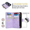 thumbnail image 4 of Phone Case Wallet Case for Samsung S9 PU Leather Magnetic Handbag Zipper Pocket Card Slots, 4 of 5