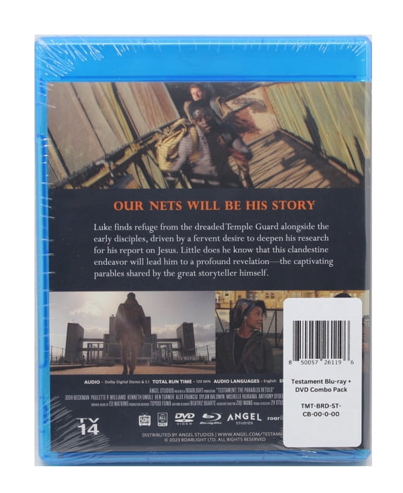 DVD-Testament: The Parables Retold (Blu Ray/DVD Combo)