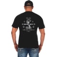 thumbnail image 4 of JH Design Men's Shelby Cobra T-Shirt Short Sleeve Black Crew Neck Shirt, 4 of 5